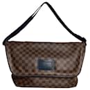 Louis Vuitton Damier Ebene Sprinter GM Shoulder Bag in Brown Coated Canvas