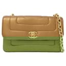 Chanel Bronze Leather Shoulder Bag