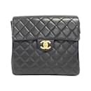 Chanel Black Lambskin Backpack