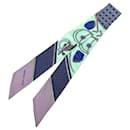 Foulard Hermes Twilly Les Voitures à Transformation - Hermès