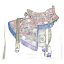 Écharpe en soie rose Hermes - Hermès