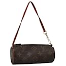 LOUIS VUITTON Monogram Papillon Pouch LV Auth 112032 - Louis Vuitton