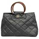 Chanel Black Lambskin Handbag