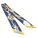 Hermes Brides de Gala Applique Twilly Scarf - Hermès