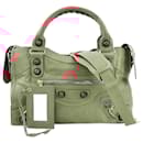 Balenciaga Pink Leather Handbag