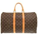 Louis Vuitton Keepall 45 Monogram Boston Bag