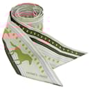 Hermes Twilly Scarf in Pink Silk - Hermès