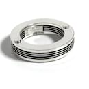 Bottega Veneta Men's Bolt Ring in Silver 925 - Autre Marque
