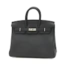 Hermes Birkin 25 Handbag in Black Togo Leather - Hermès