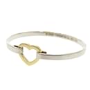 Pulseira Tiffany Heart em prata 925 e ouro amarelo - Tiffany & Co