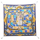 Hermès LE TOUR DU MONDE EN 63 Foulard Carré