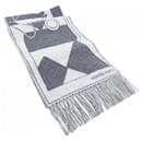 Hermes Gray Cashmere Shawl - Hermès