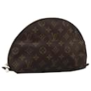 LOUIS VUITTON Poche Cosmética Demi Ronde Monograma M47520 LV Auth 112798 - Louis Vuitton