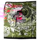 Very rare HERMES scarf titled "FAUNA AND FLORA OF TEXAS" created on the occasion of the 150th anniversary of Texas independence - Hermès