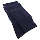 Hermes Cashmere Shawl in Navy - Hermès
