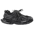 Balenciaga Track Sneakers in Black Polyurethane