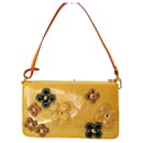 Louis Vuitton Monogram Vernis Flower Lexington Clutch