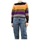 Multicolour striped jumper - size S - Autre Marque