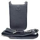 Tory Burch Black Leather Shoulder Bag Pochette