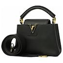 Louis Vuitton Handbag Taurillon Capucines Mini M56071 Noir
