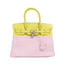 Hermes Birkin 30cm Handbag in Lime - Hermès