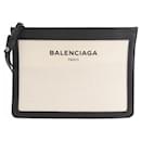 Balenciaga Navy pouch