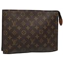 LOUIS VUITTON Monogram Poche Toilette 26 Pouch M47542 LV Auth 112046 - Louis Vuitton