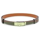 Hermes Kelly Belt in Etoupe Pink - Hermès
