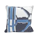 Hermes Tattersall 103689M Cushion - Hermès