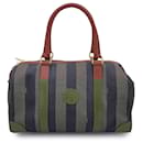 Fendi Vintage Cloth Handbag Forever Bauletto