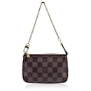 Bolsa Pochete Acessórios Mini Damier Ebene - Louis Vuitton