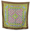 Hermes Paris Vintage Silk Scarf Qalamdan 1990 Catherine Baschet - Hermès