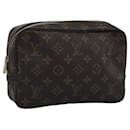 LOUIS VUITTON Monogram Trousse Toilette 23 Bolsa Clutch M47524 LV Auth 110863 - Louis Vuitton