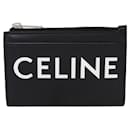 Celine Black Leather Coin Purse - Céline