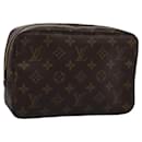 LOUIS VUITTON Monogram Trousse Toilette 23 Bolsa Clutch M47524 LV Auth 112565 - Louis Vuitton