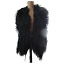 Mongolian lamb jacket without sleeves, size 36/38. - Autre Marque