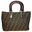 Fendi Zucca Pattern Handbag