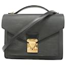 Louis Vuitton Epi Monceau Handbag in Noir