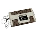 Dior DiorDirection White Leather Purse