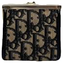 Dior 30 Montaigne Black Cotton Purse