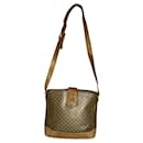 Celine SAC SEAU Brown Leather Handbag - Céline