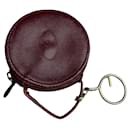 Dior Lady Dior Burgundy Patent Leather Purse