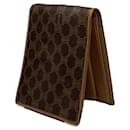 Celine Triomphe Beige Leather Wallet - Céline