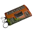 Dior Orange Leather Purse