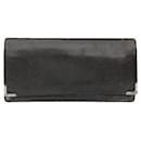 Dior 30 Montaigne Grey Leather Purse