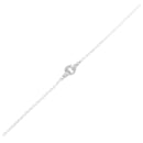 Pulseira charm Tiffany em prata 925 com safira - Tiffany & Co