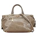 Prada Leather 2WAY Handbag Shoulder Bag