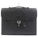 Hermes Sac Adepeche Lite Briefcase Black - Hermès