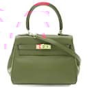 Hermes Mini Kelly Handbag Red - Hermès