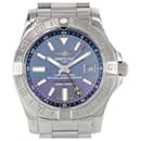 Breitling Avenger GMT Blue Mother of Pearl Wristwatch